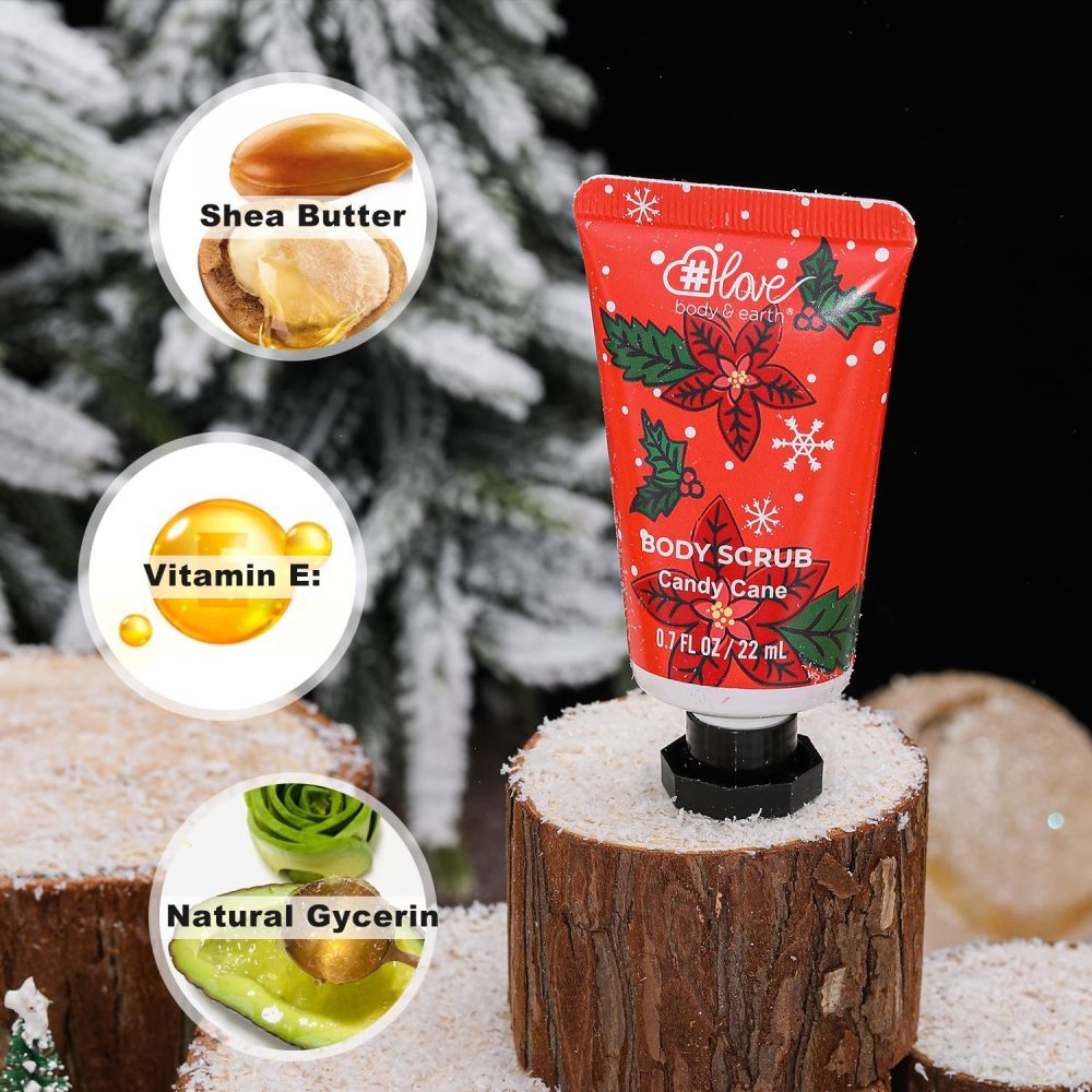 Advent Calendar 2024 Christmas Gifts Bath Sets for Women, 24pcs Spa Gift Set Includes Hand&Foot Cream, Body Scrub, Bubble Bath, Shampoo, Candles, Keychain, Body Lotion, Shower Gel, Bath Bomb - Image 5