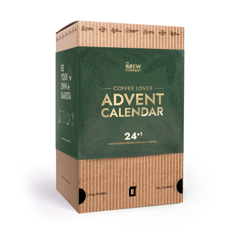 Coffee Advent Calendar 2024 for Men & Women - Experience 25 Finest Coffees of The World | Christmas Calendar for Adults | Christmas Coffee Gifts for Men & Women with Unique Coffeebrewers