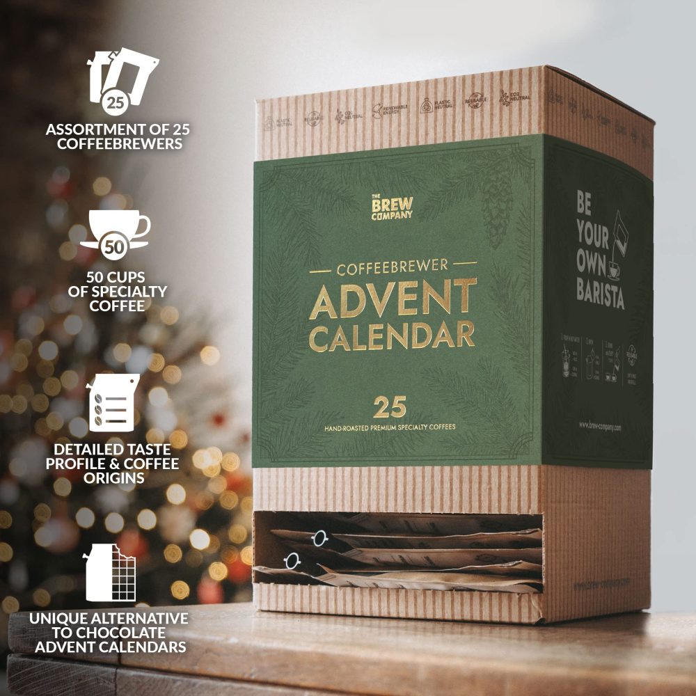 Coffee Advent Calendar 2024 for Men & Women - Experience 25 Finest Coffees of The World | Christmas Calendar for Adults | Christmas Coffee Gifts for Men & Women with Unique Coffeebrewers - Image 7
