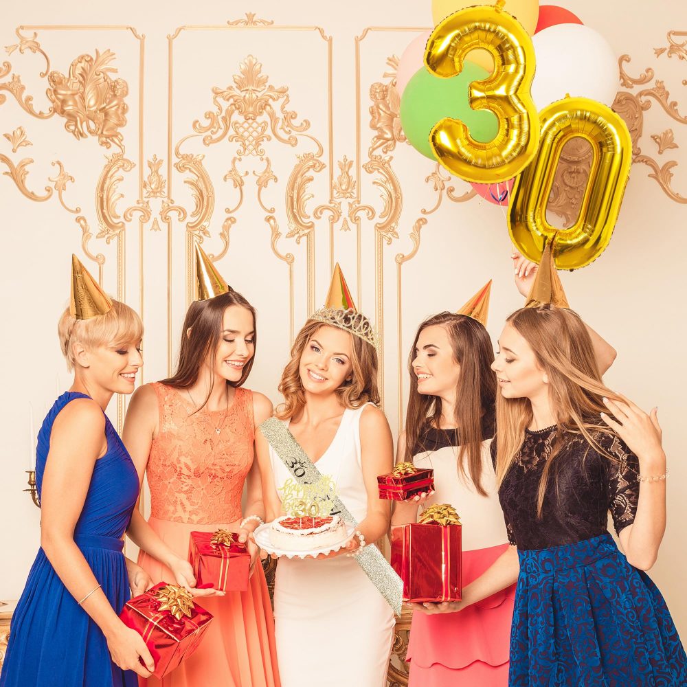 Gold 70th Birthday Decorations for Women 70th Birthday Sash Tiara Set, 70th Birthday Party Pack Sash Crown Number 70 Foil Balloons Birthday Cake Topper Candle, 70th Birthday Gifts for Women Her - Image 4
