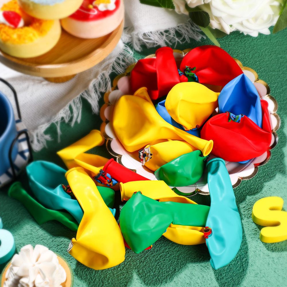 40 Pack Transportation Party Balloons Decorations Traffic Balloons Vehicle Latex Balloons Transport Party Supplies for Boys Kids Baby Shower Birthday Decoration - Image 6
