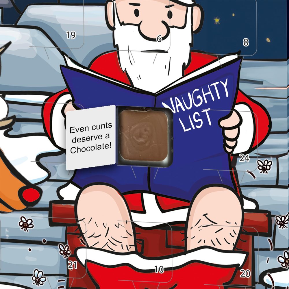 World's Most Offensive Chocolate Advent Calendar - An Insult Packed Rude Festive Countdown - Warning: VERY offensive, over 18s only! - Image 4