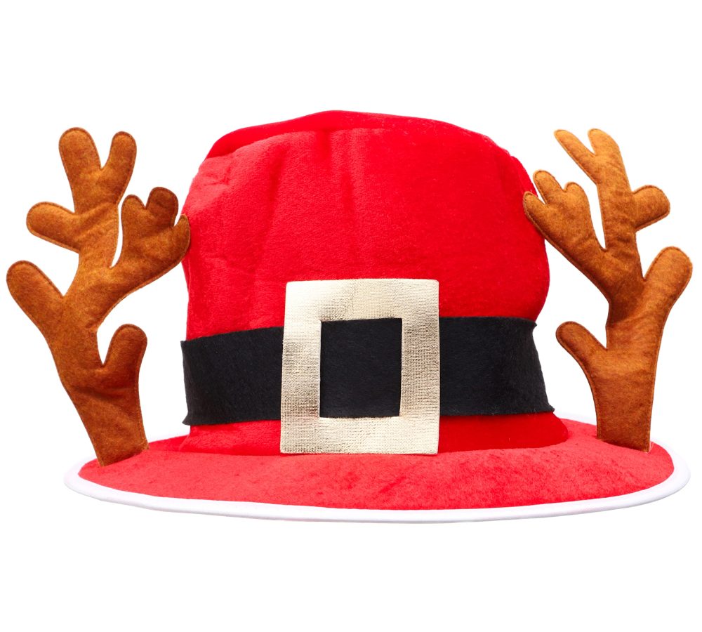 Toyland® Novelty Christmas Hat - Funny Xmas Fancy Dress Hats (Top Hat)