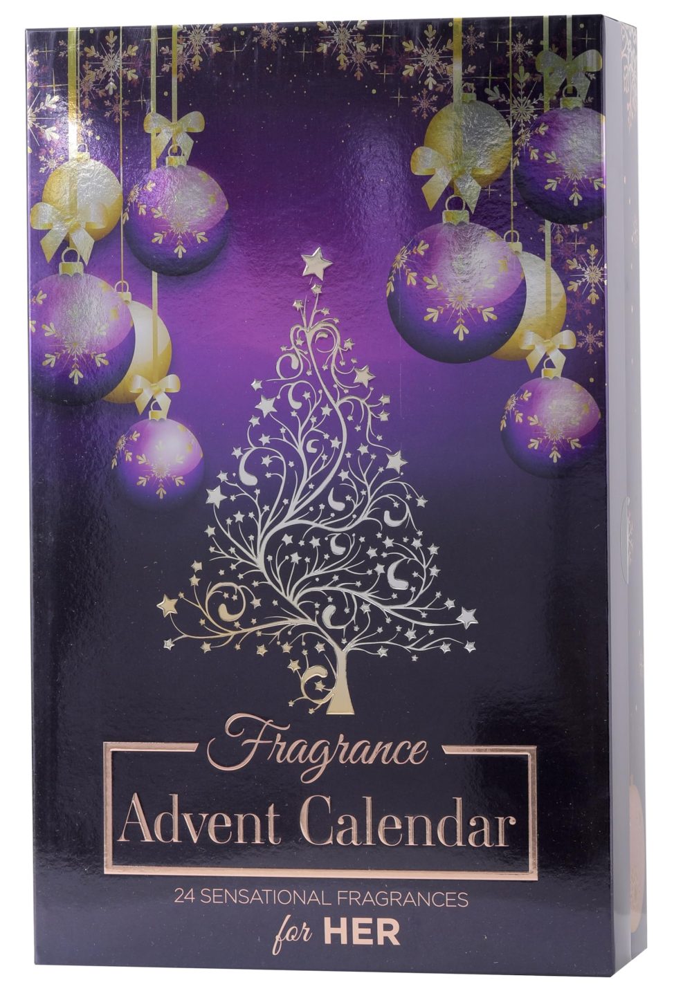 Fragrance for Women Christmas Advent Calendar, 24 Sensational Fragrances for Her 2024, Purple Perfume Gift Set for Woman - Image 7