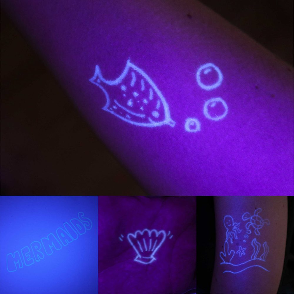 BONNYCO Invisible Ink Pen and Notebook, Pack 32 Mermaid Party Bags Filler & Pinata Toys | Mermaid Birthday Decorations | Stocking Fillers for Kids Birthday | School Prizes & Gifts for Children - Image 6