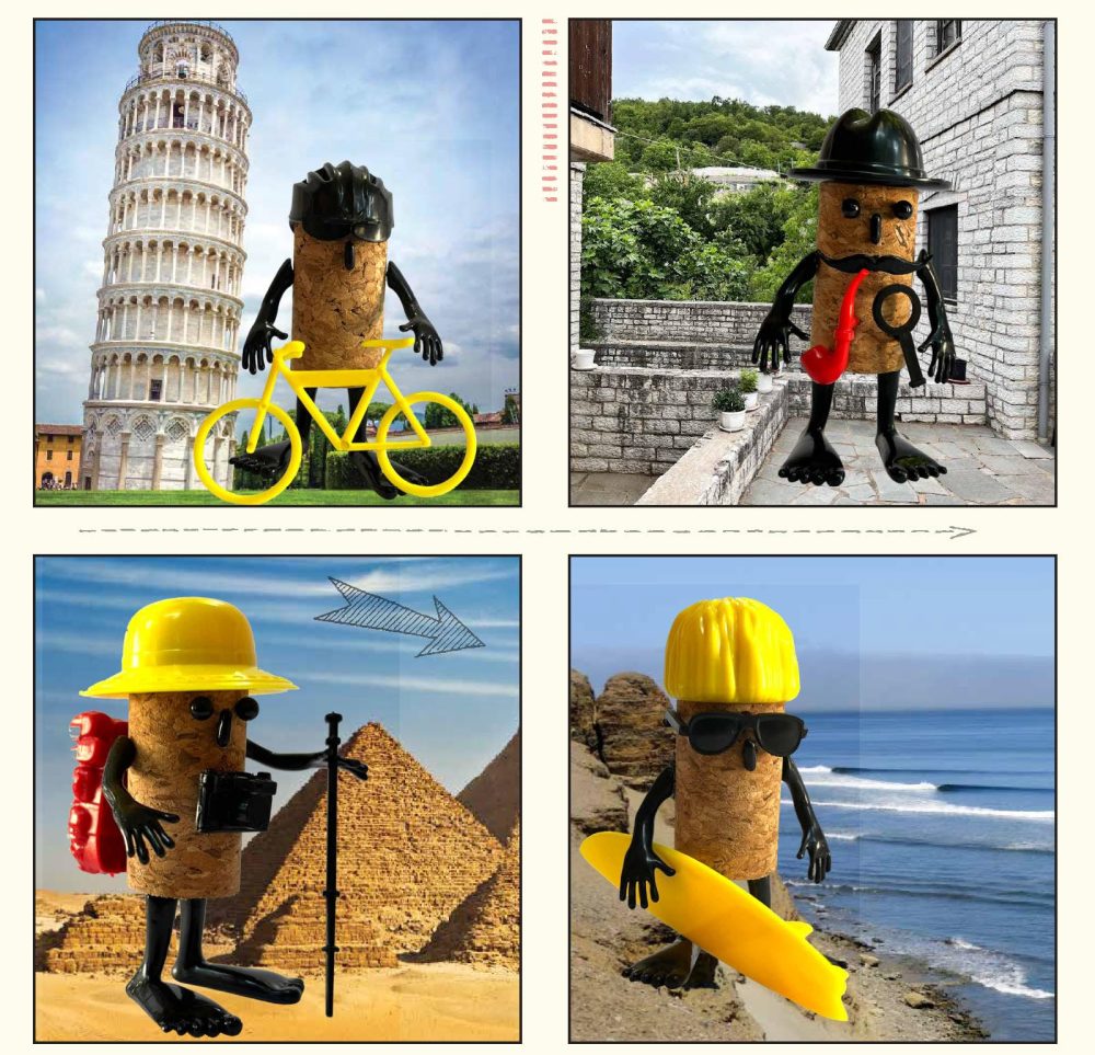 Meet the Corkish & Co.'s Advent Calendar! An amazing collection of 24 unique cork figurines. Open up the daily box to discover a new, adorable Corkish character. For kidults ages 13 and above. - Image 5
