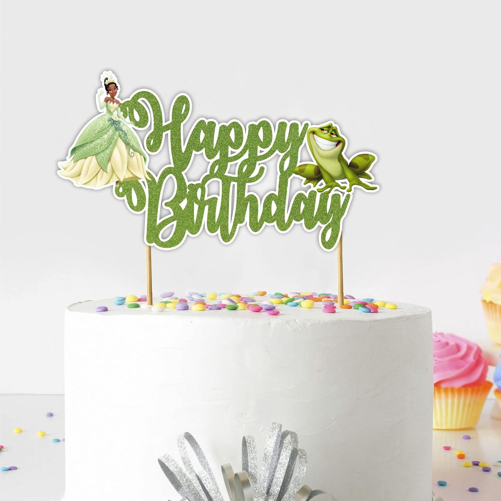 Seyal® The Princss and the Frog Happy Birthday Cake Topper