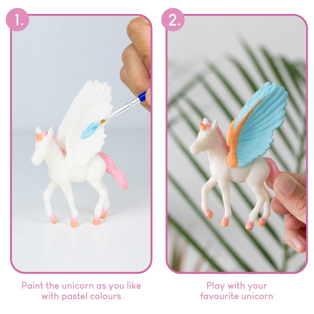 BONNYCO Unicorn Gifts for Girls, Unicorn Party Bag Fillers for Kids, Unicorns Painting Kit Pack 16 Party Bags, Stocking Fillers for Girls, Kids Party Favours, School Prizes, Pinata Toys - Image 7