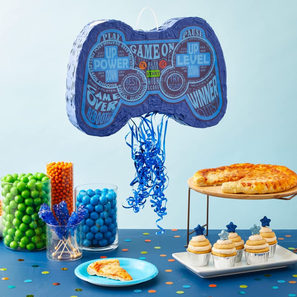 Video Game Controller Pinata for Boys Birthday Party (16.5 x 11 x 3 In) - Image 8