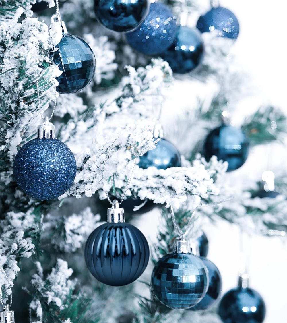 BLAZOR 36Pcs Christmas Balls Ornaments for Xmas Christmas Tree - Shatterproof Christmas Tree Decorations Large Hanging Ball for Holiday Wedding Party Decoration - Image 6