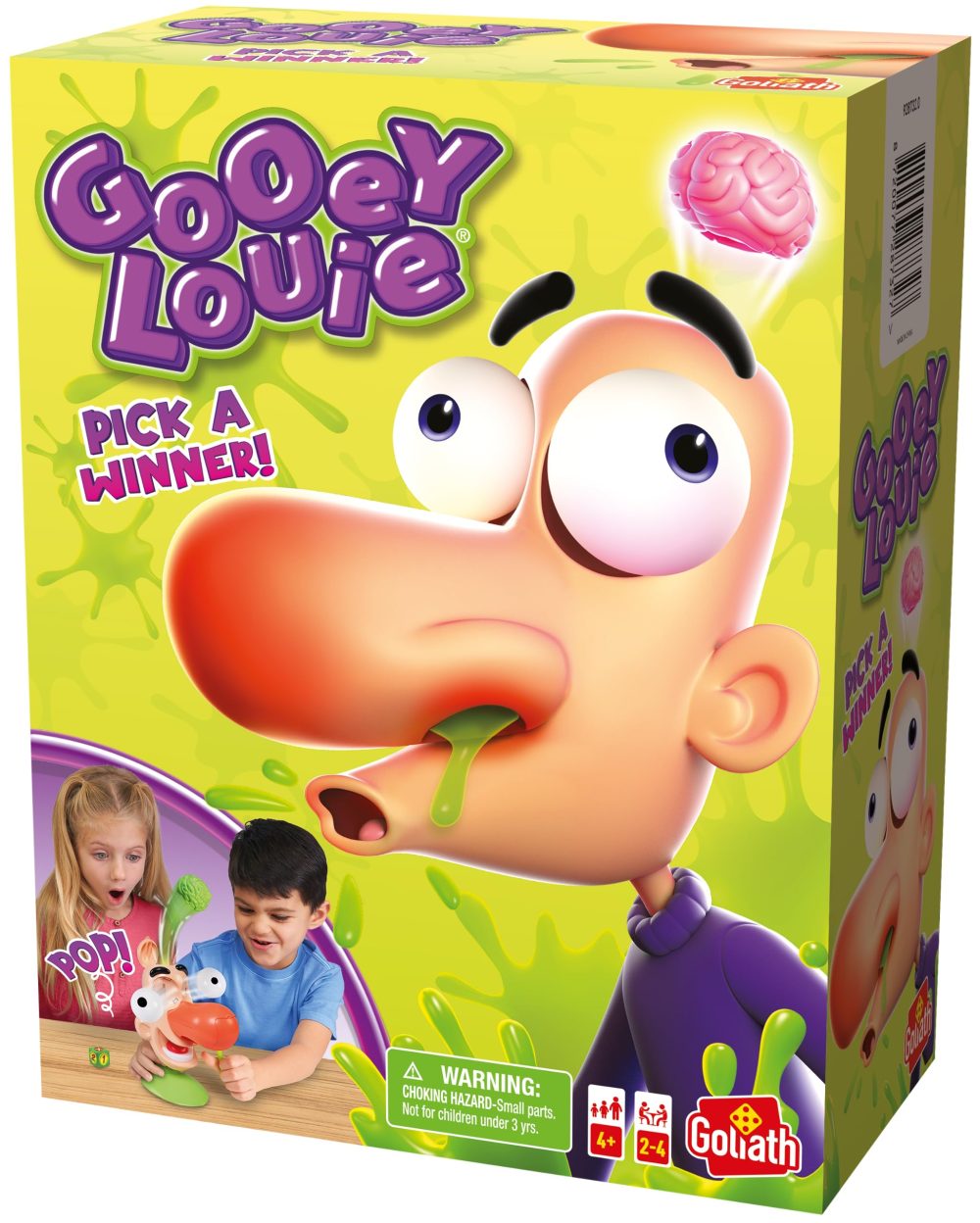 Goliath Games Gooey Louie: Pick a Winner! | New & Improved Bogey Picking Fun! | Kids Action Games | For 2+ Players | Ages 4+ - Image 2