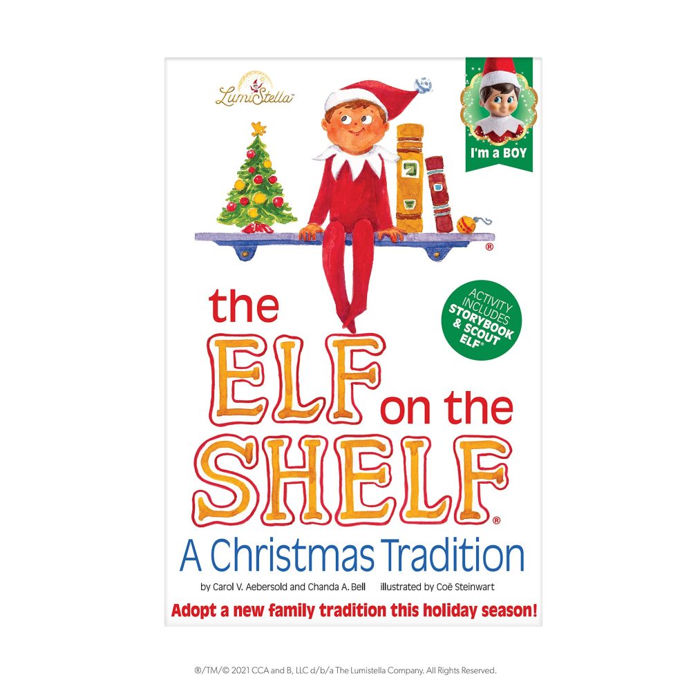 The Elf on the Shelf: A Christmas Tradition - Boy Scout Elf with Blue Eyes - Includes Artfully Illustrated Storybook, Keepsake Box and Official Adoption Certificate - Image 8