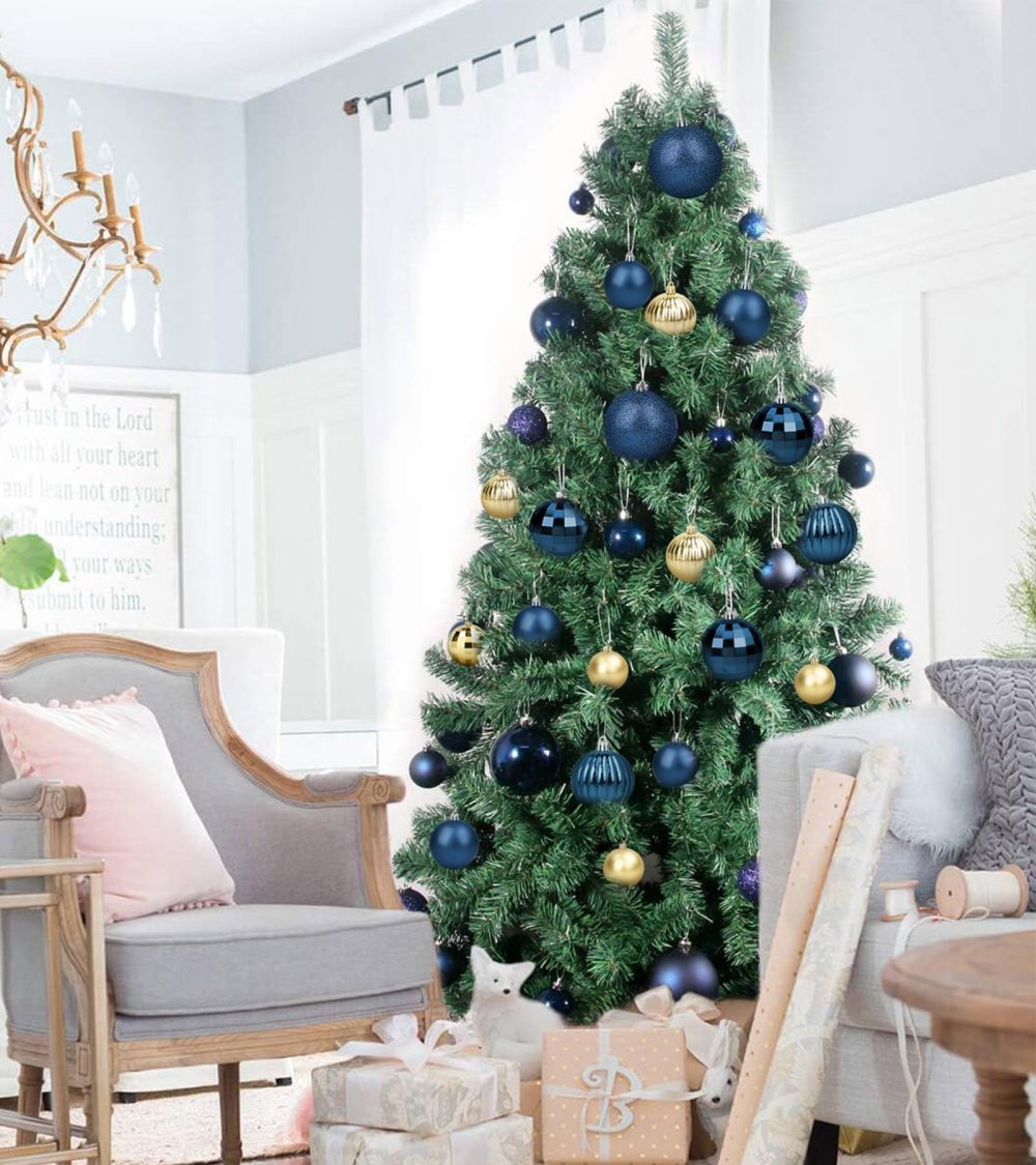 BLAZOR 36Pcs Christmas Balls Ornaments for Xmas Christmas Tree - Shatterproof Christmas Tree Decorations Large Hanging Ball for Holiday Wedding Party Decoration - Image 5