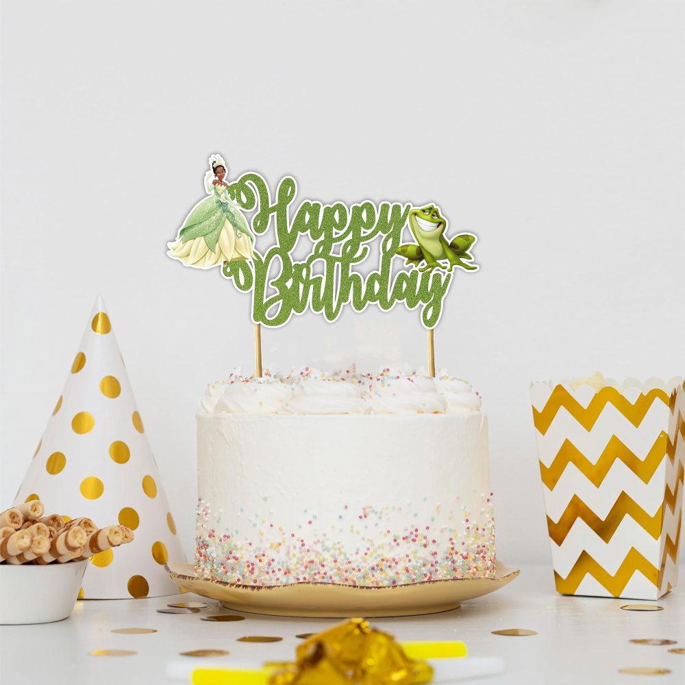 Seyal® The Princss and the Frog Happy Birthday Cake Topper - Image 4