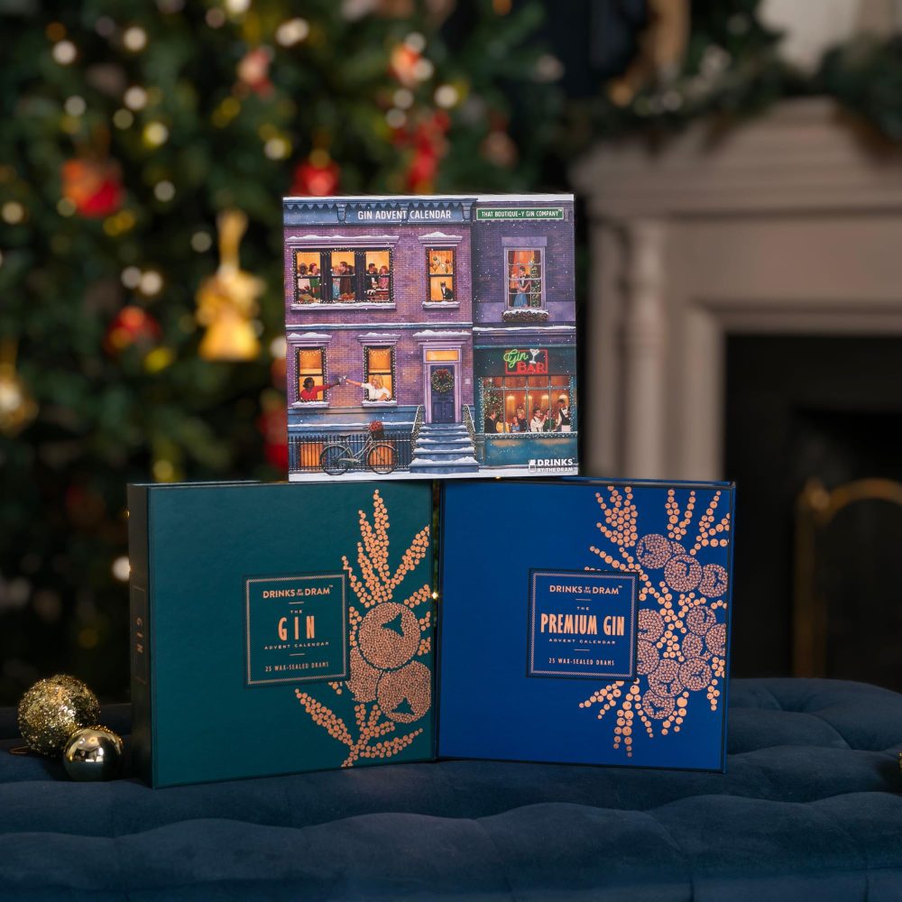 Drinks by the Dram Gin Advent Calendar - 25 x 3cl Wax-Sealed Drams of Handpicked Gin - Adult Advent Calendar 2024 for Men and Women - Image 2