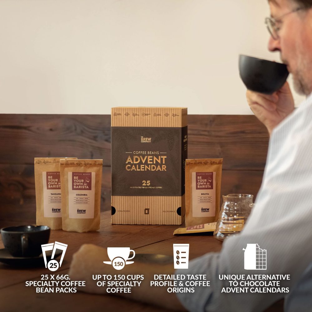 Advent Calendar 2024 for Coffee Lovers - 25 Premium Hand Roasted Gourmet Whole Bean Specialty Coffees of The World | Christmas Gifts for Men & Women | Hamper Style Gift Set Idea with Unique Concept - Image 5