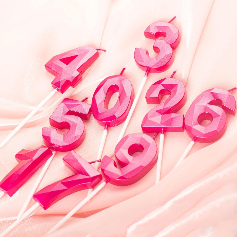 21st Birthday Candles Hot Pink Number 21 Candles for Birthday Cake, 21 Birthday Candles 21st Candles for Cake, 21st Birthday Cake Candles Cake Toppers for 21 Year Old Girls Her Rose Gold - Image 5