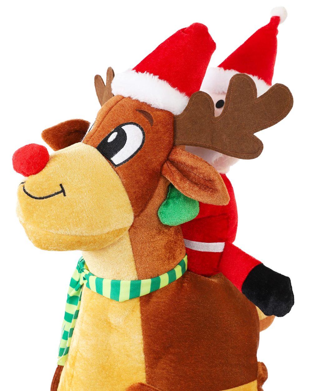 Toyland® Novelty Christmas Hat - Funny Xmas Fancy Dress Hats (Reindeer Hat) - Image 7