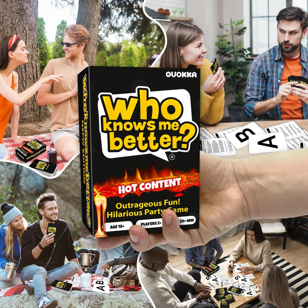 Card Games For Adults - Who Knows Me Better? NSFW Edition - Hilarious Party Game | Would You Rather? - Quiz Games For Adults Party - Image 3