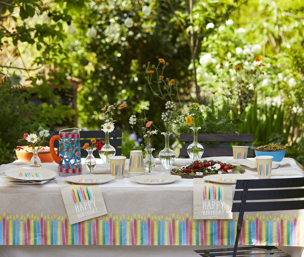 Talking Tables Pack of 12 Size 23cm ECO Party Paper Zero Plastic on Product or Packaging Perfect Disposable Biodegradable Partyware for All Ages and Unisex, Kraft Recyclable Birthday Plates - Image 6