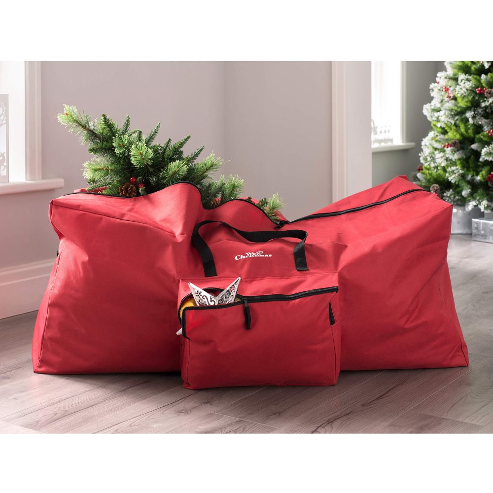 WeRChristmas Christmas Tree Storage Box, 7 Feet, Red - Image 3
