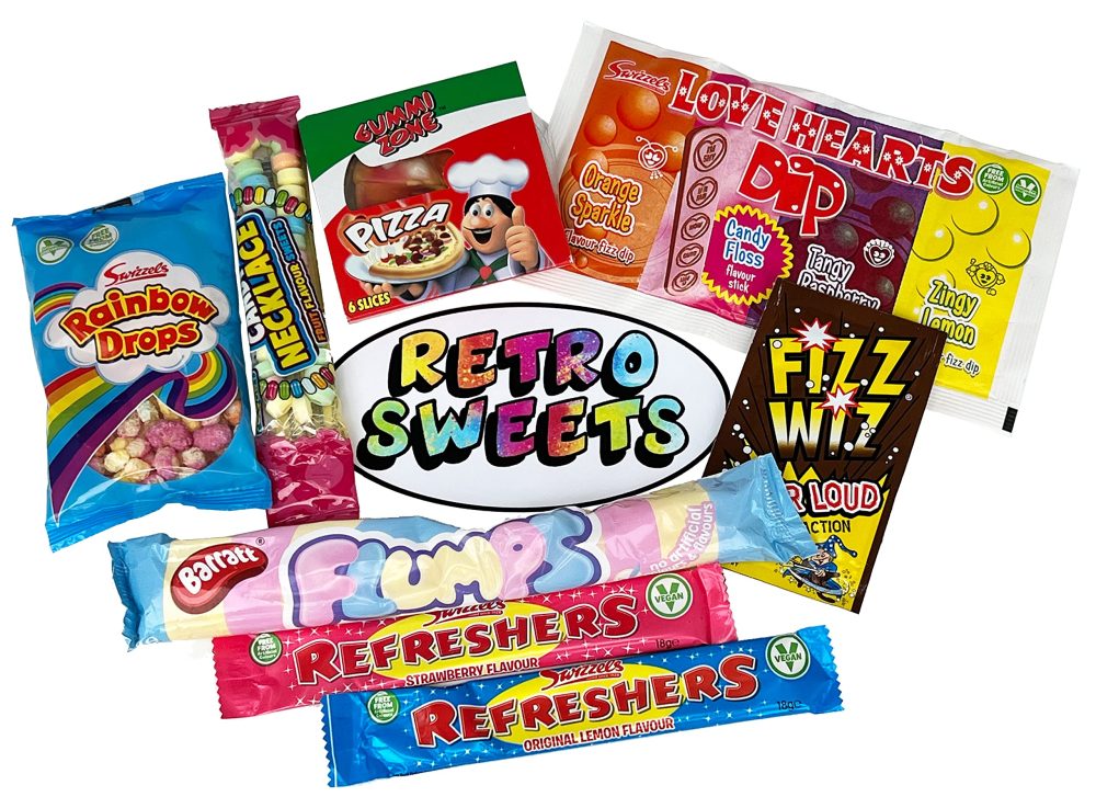 Retro Sweets Gift Box. Packed with Sweet. Hamper Letterbox Gift for Women, Men & Kids. Perfect Present for Get Well Soon, Birthday, Thank You, Fathers Day - Image 6