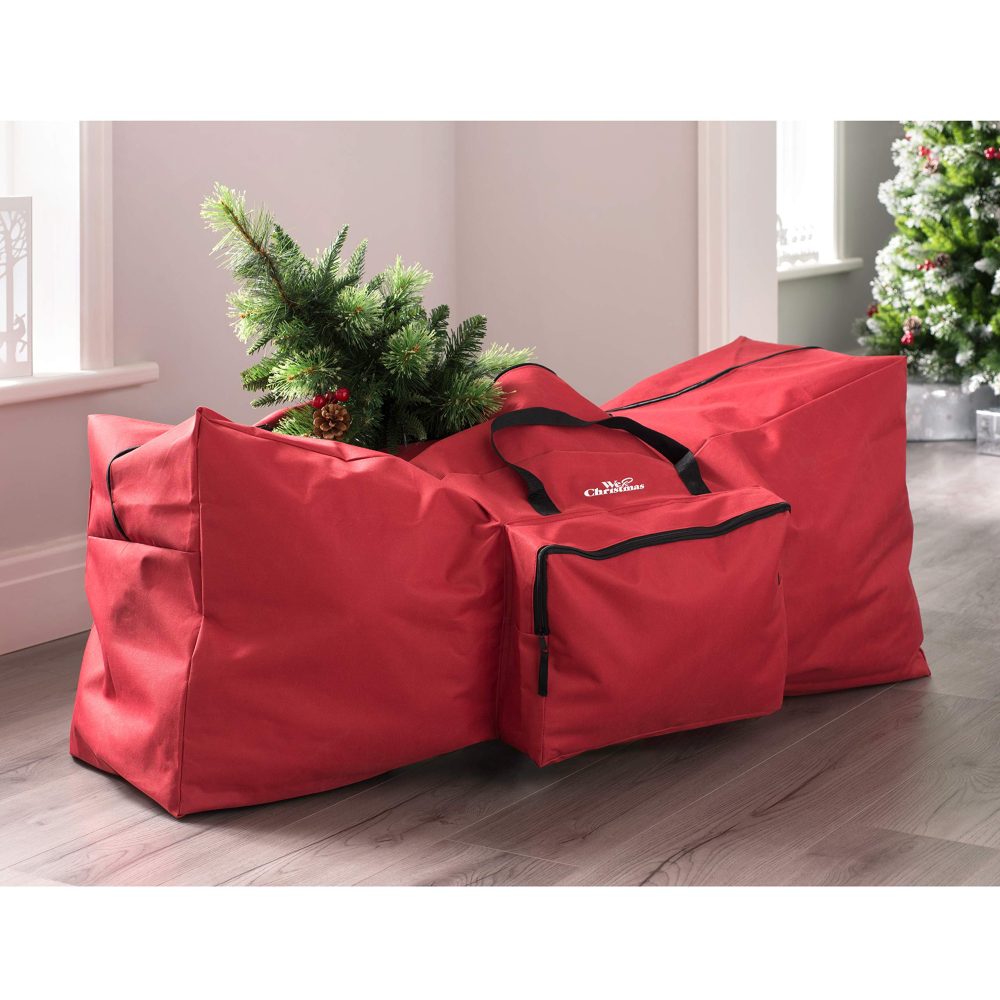 WeRChristmas Christmas Tree Storage Box, 7 Feet, Red - Image 4