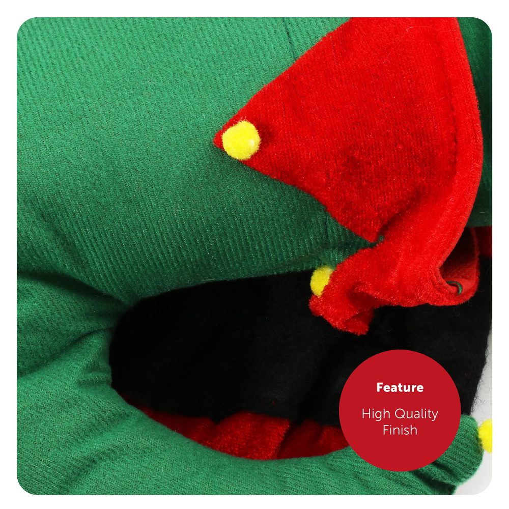 Santa Costume Adults Fancy Dress - One Size - Santa Claus Pick Me Up Father Christmas Costume with Stuffed Legs and Adjustable Elasticated Waistband - Image 5