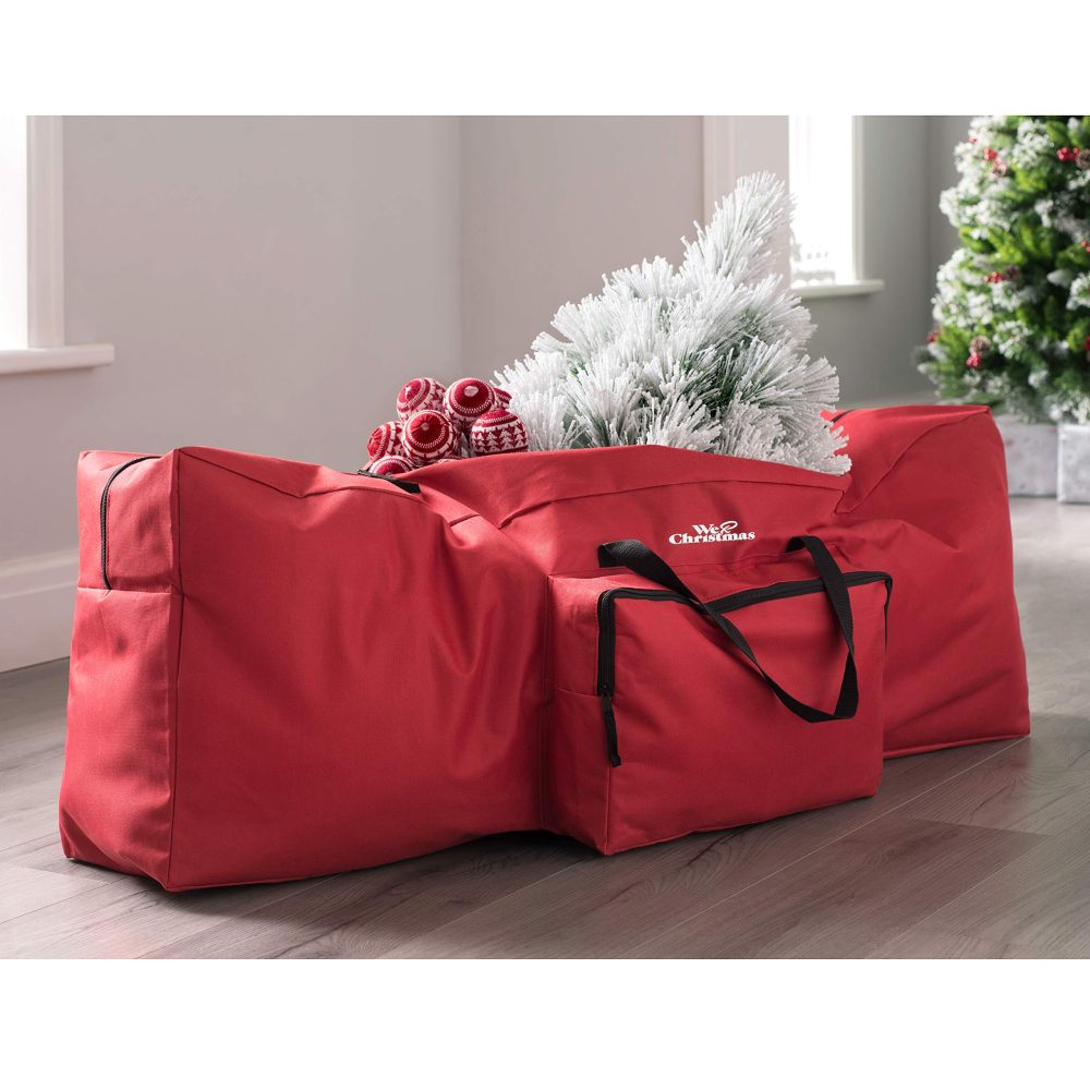 WeRChristmas Christmas Tree Storage Box, 8 Feet, Red - Image 4