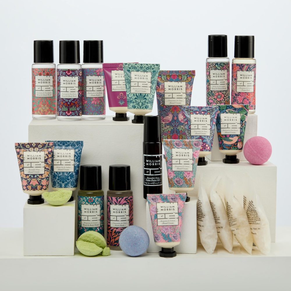 William Morris Advent Calendar, 24 Bath and Body Beauty Products Includes Body Cream and Bath Salts, Travel Size and Vegan Friendly, Gift For Her, Great For Christmas, Bird & Yare Collection - Image 4