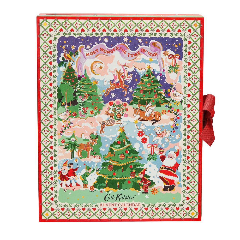 Cath Kidston Christmas Legends-Beauty Advent Calendar - 24 Bath & Body Products for Festive Pampering
