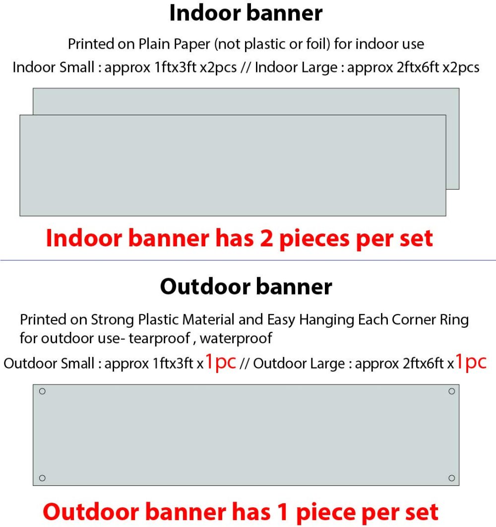 2 Personalised Birthday Banner Photos Children Baby Adults kids Party (approx 1ftx3ft) -1st 2nd 18th 21st 30th 40th 50th 60th 70th 80th birthday decorations - Image 6