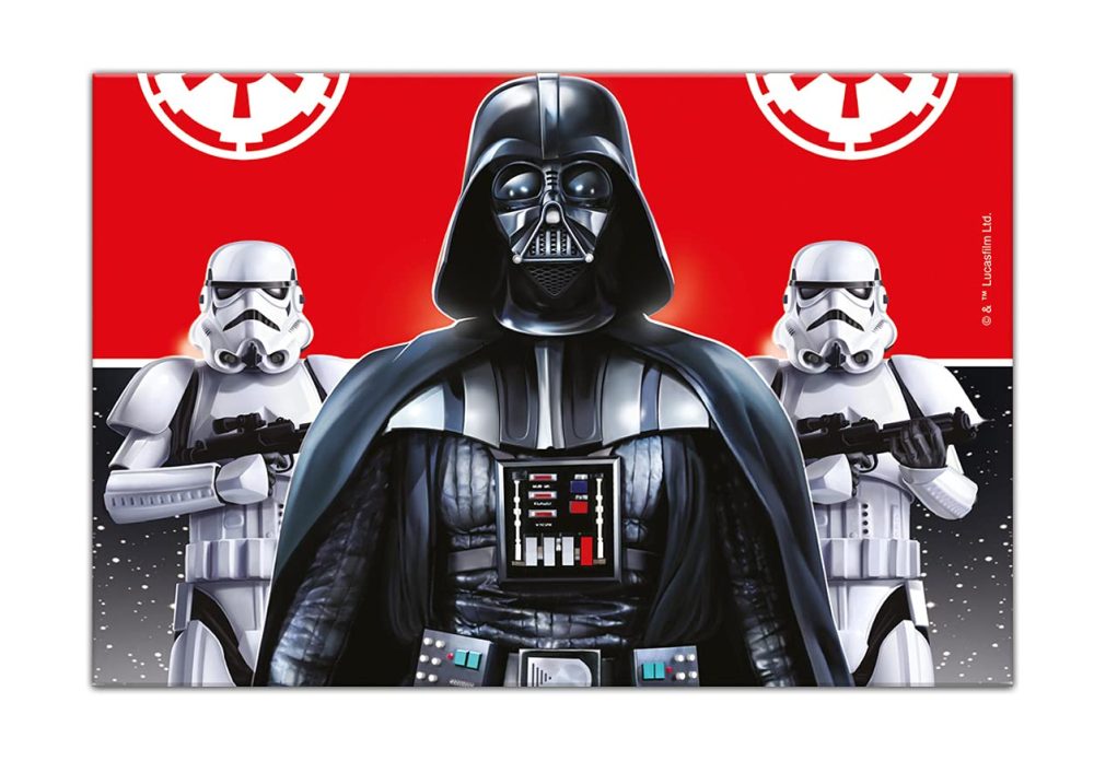 Procos Star Wars Final Battle Plastic Tablecloth (120x180cm), multicoloured, 53847