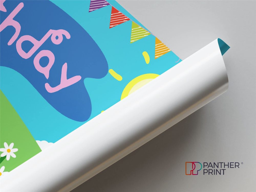 Personalised Birthday Banners for Girls & Boys - Happy Birthday Decorations for Kids’ Party - Birthday Girl Boy Banner - Happy Birthday Banner Pig Tv Show 1 x 3ft Small Banner - Image 4