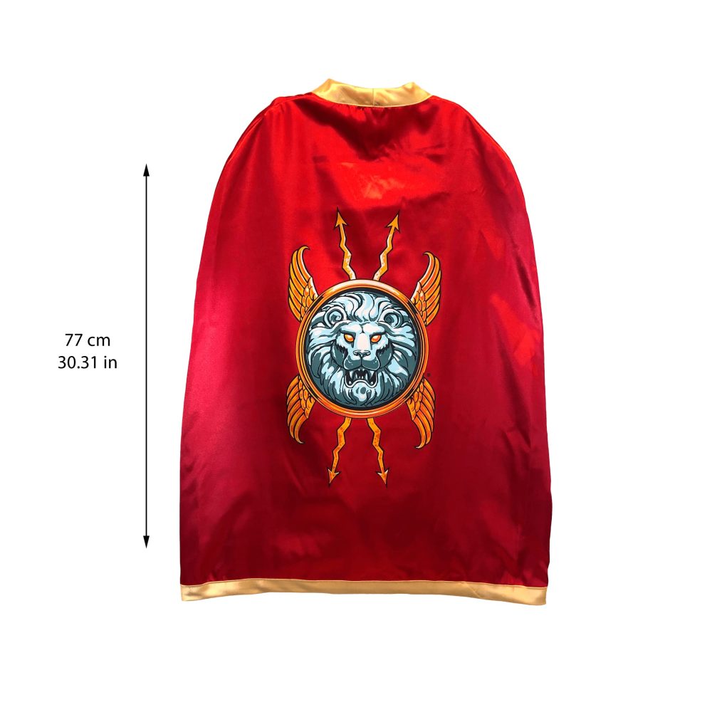 Liontouch Roman Legionary Cape | Historical Toy for Children’s Pretend Play As A Soldier in Ancient Rome | Roleplay, Dress Up, Fancy Dresses & Royal Costumes For Kids - Image 5