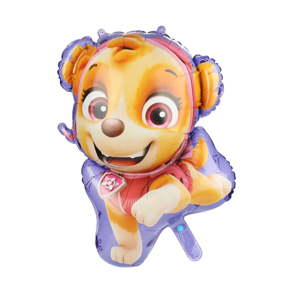 2x XXL foil balloon with motifs by Chase and Skye from "Paw Patrol" - Large foil balloon as decoration for children's birthdays and parties - Image 2