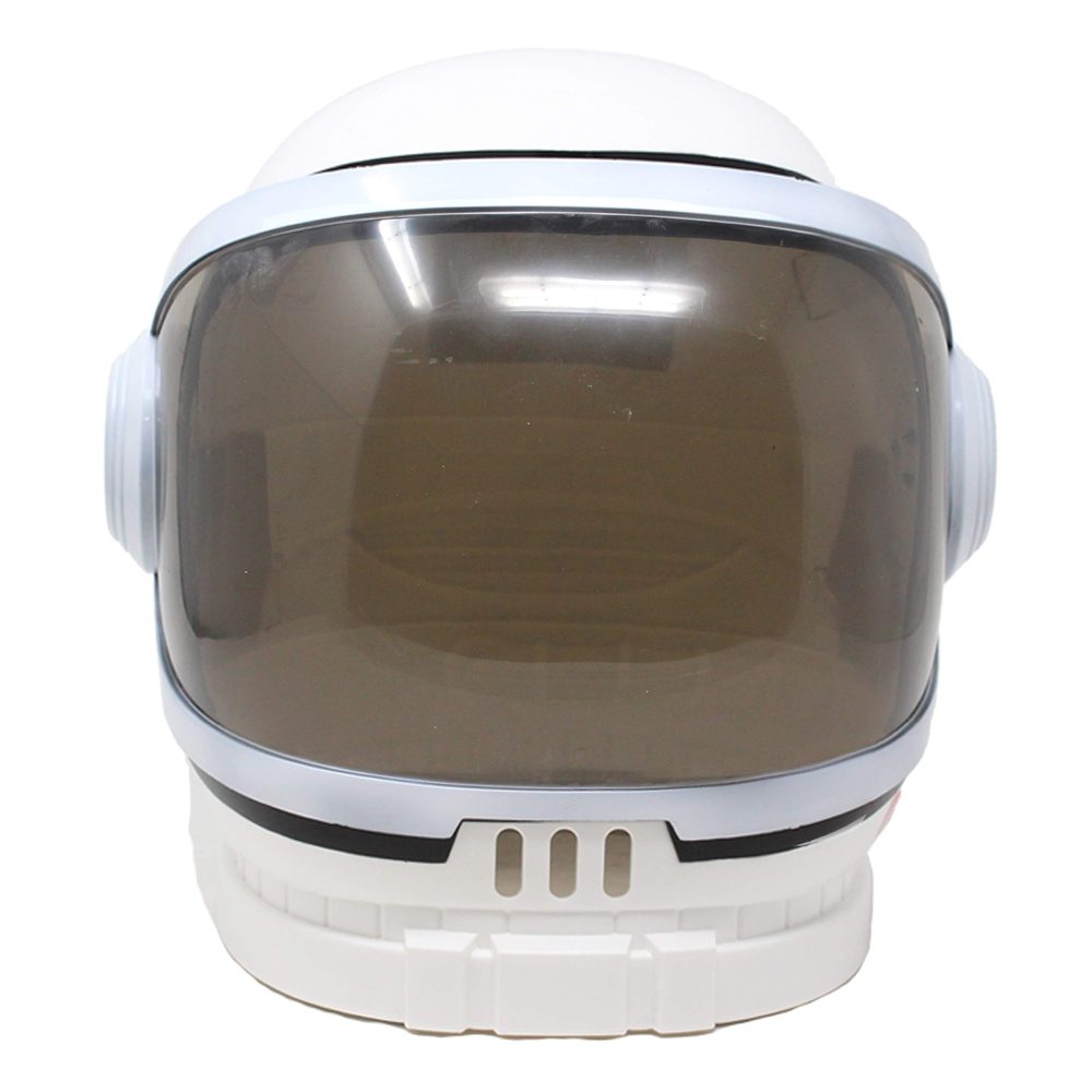 Astronaut Helmet with Movable Visor Pretend Play Toy Set for School Classroom Dress Up, Role Play Accessory, Gift for Holiday, Birthday Party Favor Supplies, Girls, Boys, Kids and Toddler - Image 4