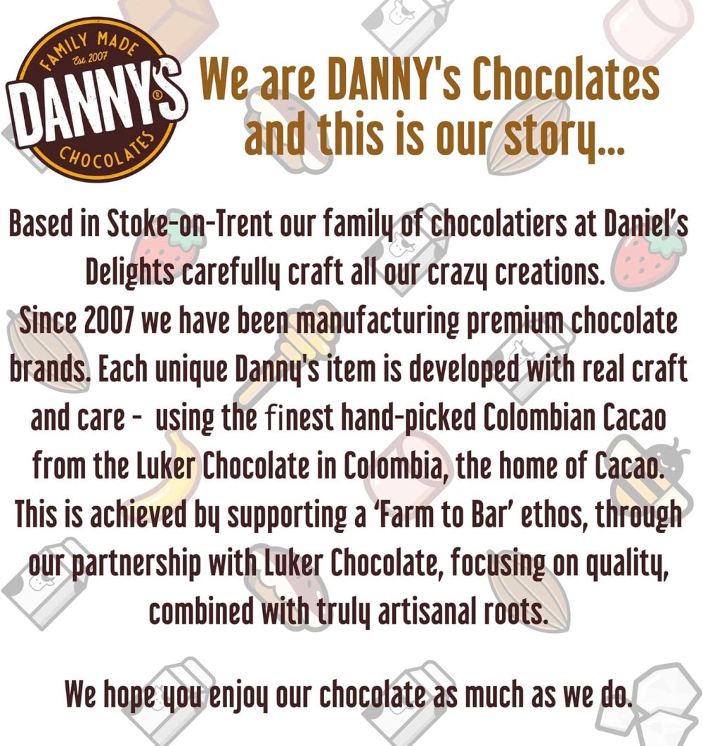 Danny's Christmas Chocolate Santa Bar - 1 x Large 100g Christmas Chocolates For Kids - Secret Santa Gifts and Stocking Fillers - Christmas Eve Box Fillers For Kids - Image 2
