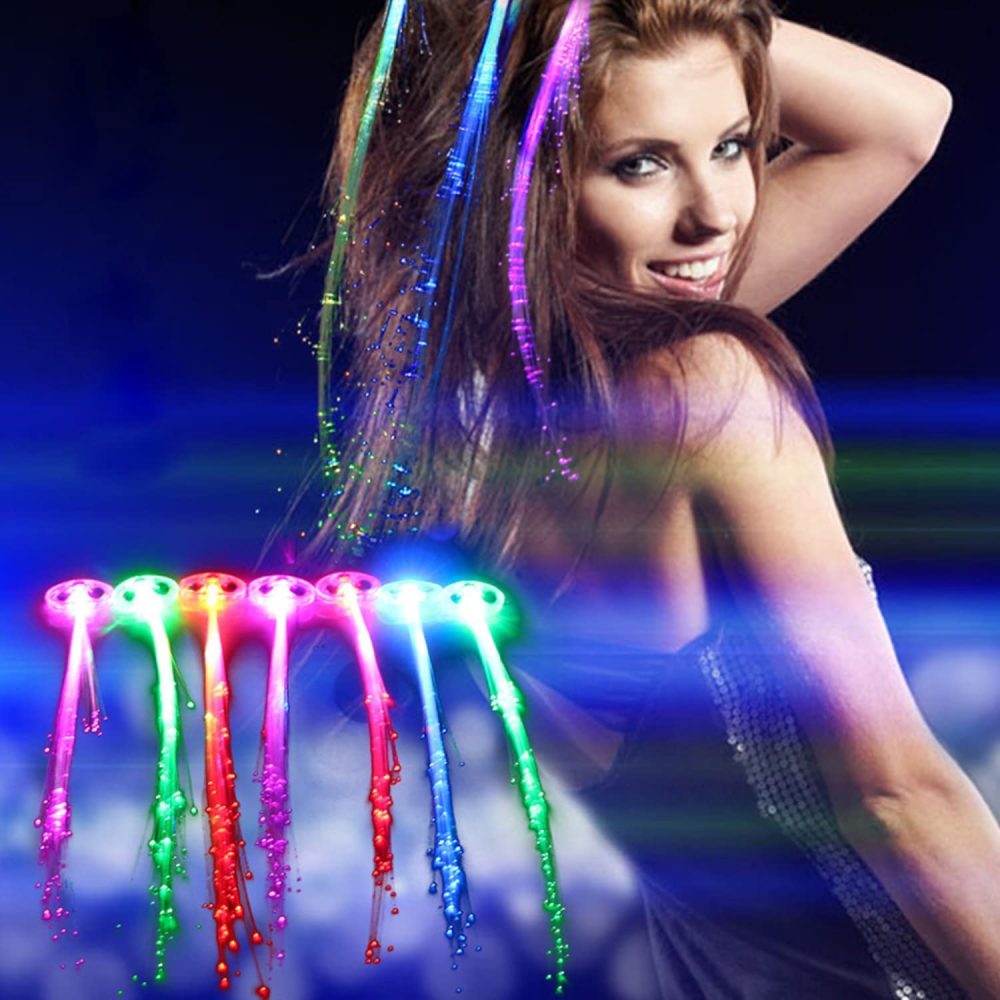 ANNILA 88pcs LED Light Up Toys Party Favors Glow in The Dark Party Supplies, Glow Stick Party Pack……… - Image 3