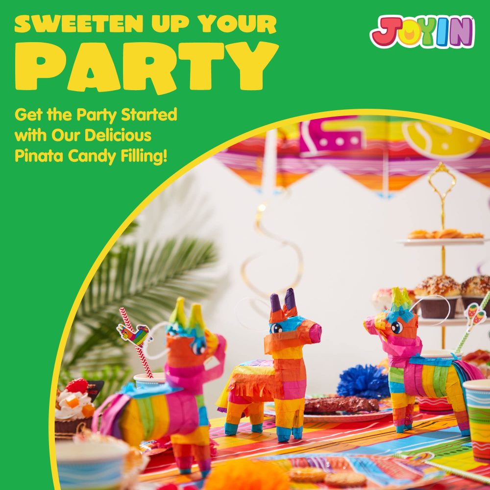 3 pcs Mini Donkey Pinatas 19cmx14cm Cinco De Mayo Rainbow Color for Fun Fiesta Taco Party Supplies, Luau Event Photo Props, Mexican Theme Decoration, Carnivals Festivals, Taco Tuesday Event - Image 7