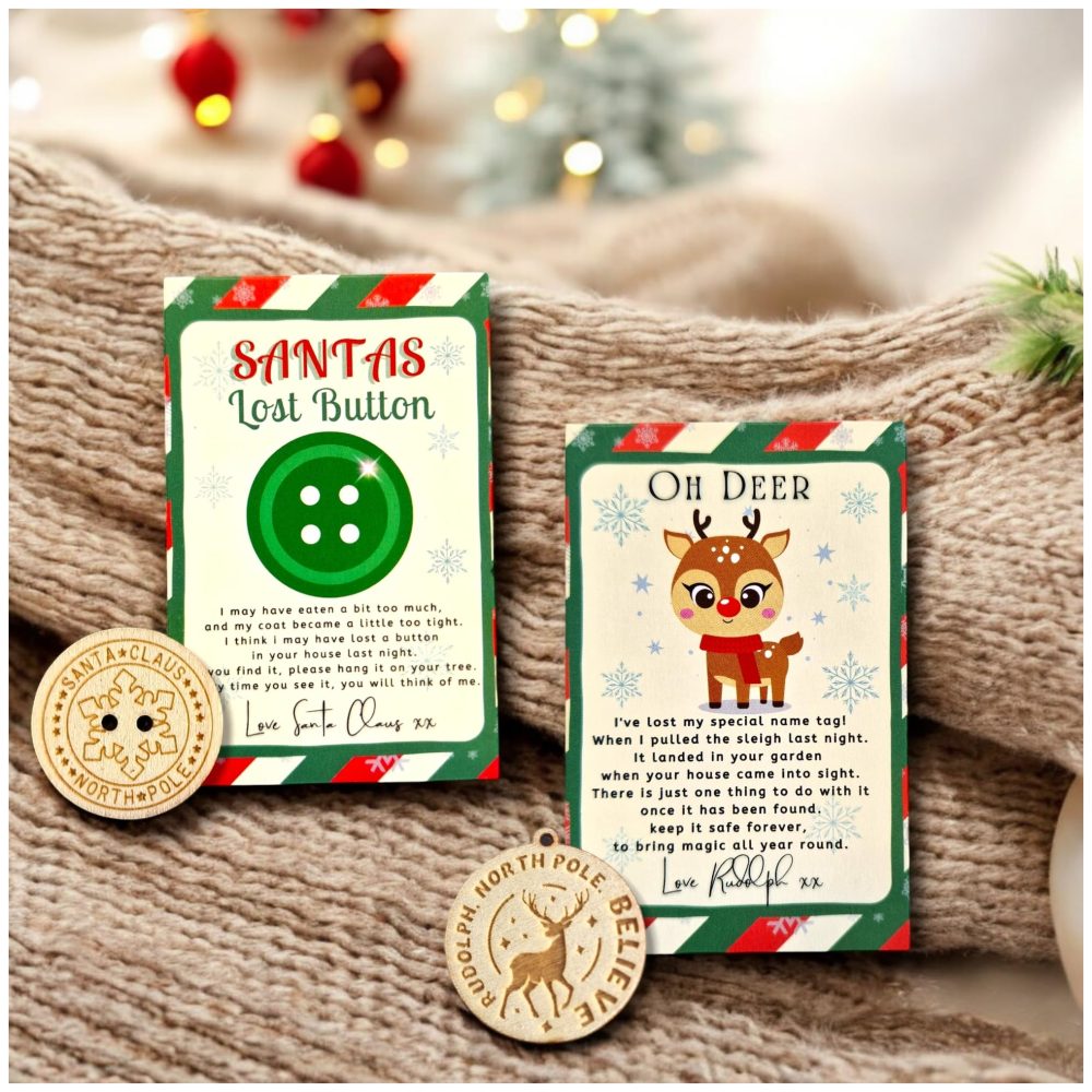 2X Magical Reindeer Food -Biodegradable Magic Glitter Dust Oats - Father Christmas Eve Box Filler- Kids Craft Activity Tradition Handmade Rudolph B1(2 x Reindeer Food) - Image 7