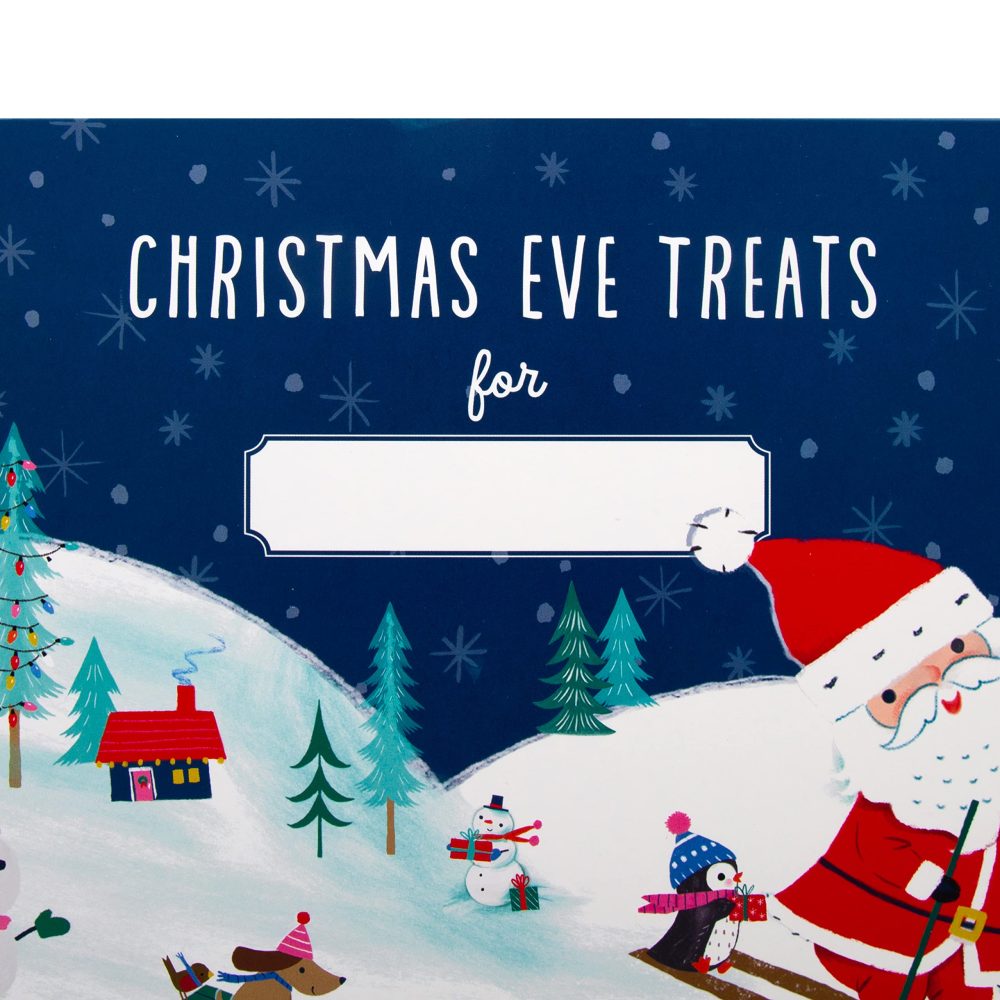 Hallmark Christmas Eve Box for Kids, Father Christmas and Snowman Illustrated Design, Gifts for Christmas, Gift Box for Christmas - Image 2
