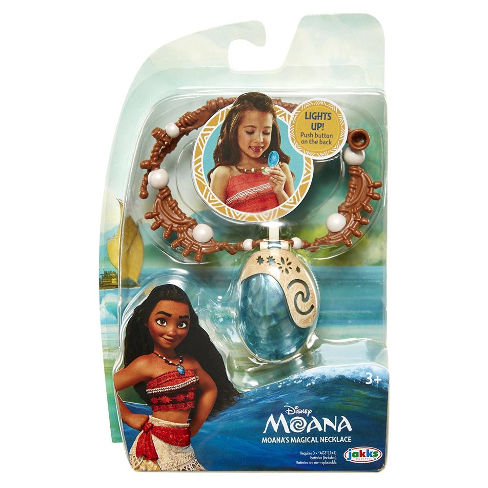 Disney Moana Heart Of Te Fiti Magical Seashell Necklace by JAKKS Pacific, Children's Dress Up Accessory, Light Up Necklace, Moana Dress Up, Opens to Reveal Heart of Te Fiti - Image 2