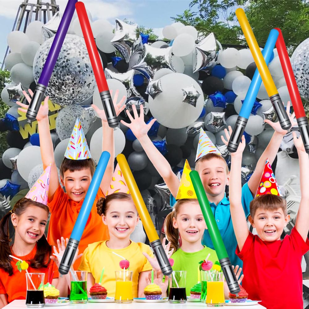 Inflatable Lightsaber Balloons,Star Inflatable Props Balloons,Party Decorations Balloons,Star Party Inflatable Props,Party Inflatables Balloons,Ydstniu Star Party Decorations Inflatable Lightsaber - Image 2