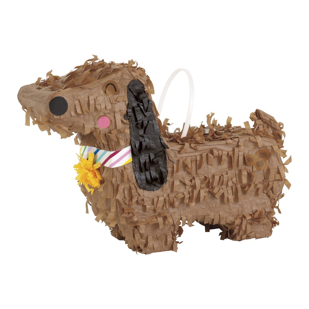 Mini Dachshund Pinata Favor Decoration (20cm x 14cm) - Adorable & Unique Handcrafted Design - Perfect for Parties & Events - 1 Pc