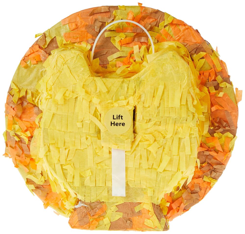 Adorable Mini Lion Pinata Favor Decoration (19cm x 18cm) - Perfect Party Decoration for Kids & Lion-Themed Celebrations - 1 Pc - Image 2