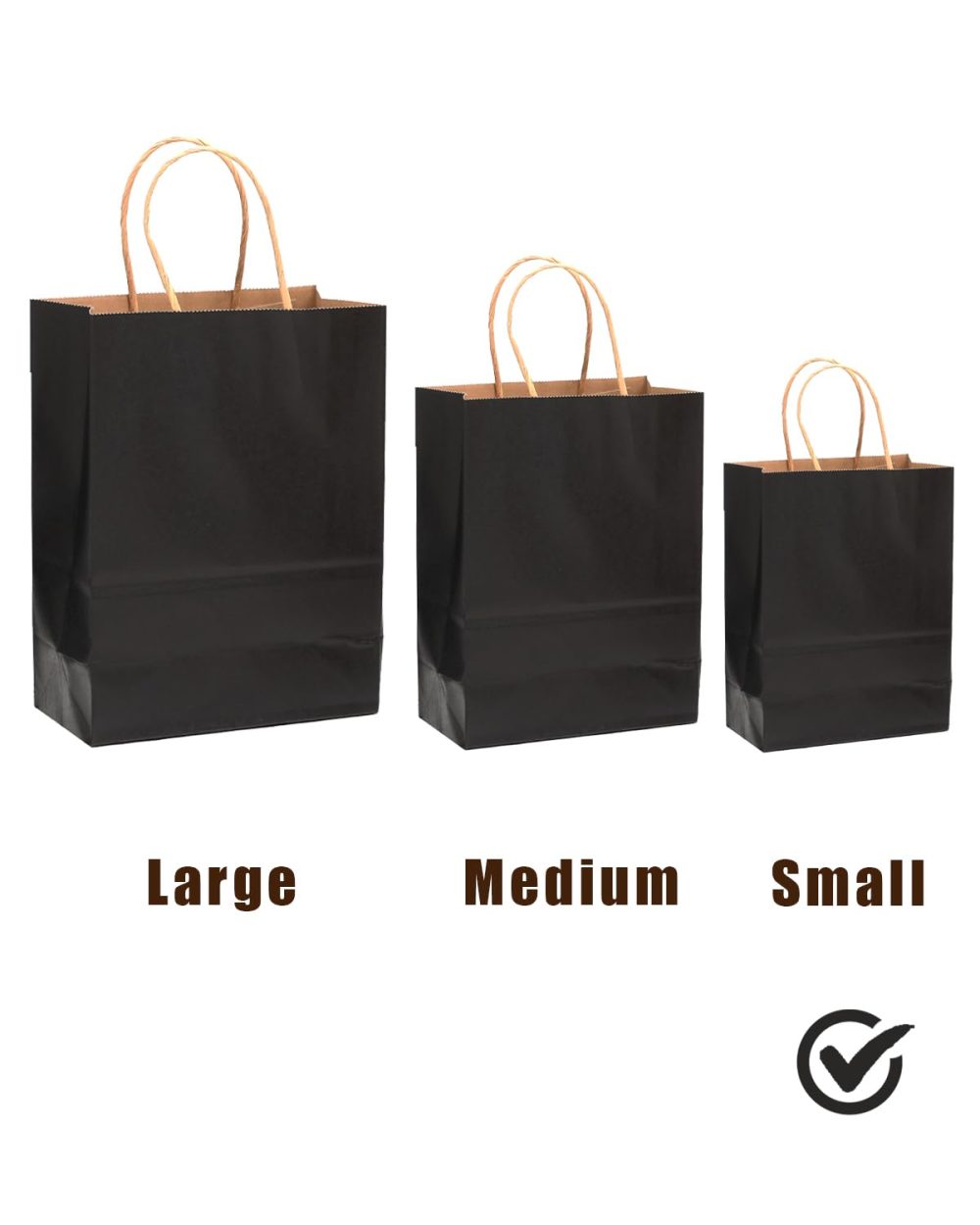 Gcardist 32Pcs Kraft Paper Bags with Handles 21x15x8cm Small Gift Party Bags 16 Different Senior Color Shopping Treat Bags Multiple Uses(8.3x6x3Inch, Small Size) - Image 4