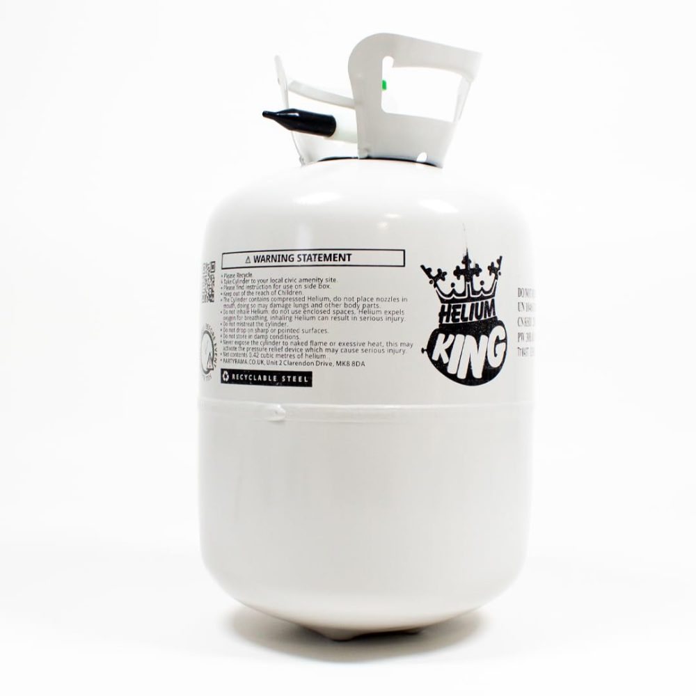 Disposable Helium Gas Canister - Fills 50 x 9 Inch Latex Balloons or 18 Foil Balloons - Helium Balloon Gas UK Filled Helium Cylinder for Party Balloons - Image 6