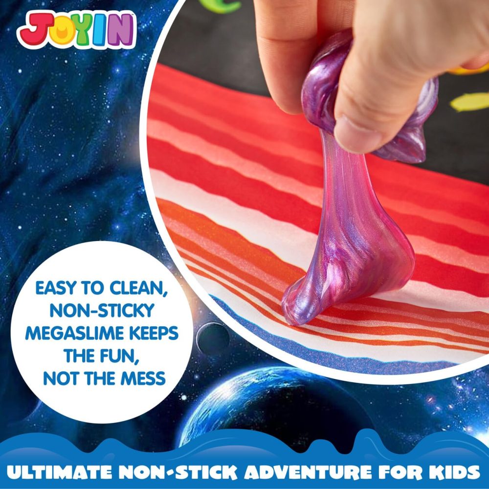 JOYIN Slime Kit Schleim, 24 Pack Galaxy Slime Cup Party Favors -Non-Sticky, Mess-Free, Stress Relief, Slime Kits for Girls and Boys-slime party bag fillers - Image 6