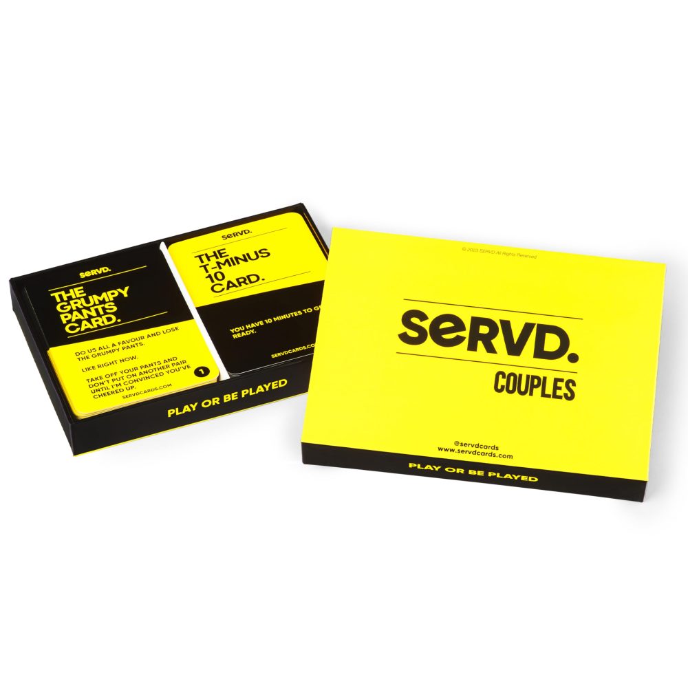 SERVD - Couples - The Hilarious Real-Life Couples Card Game | A Funny Couples Gift for Anniversary, Valentines Day, Christmas, Date Nights & More | Unique Couples Strategy Game - Image 4